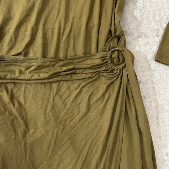 Free people alyssa long sleeve wrap maxi dress - Picture 4 of 12